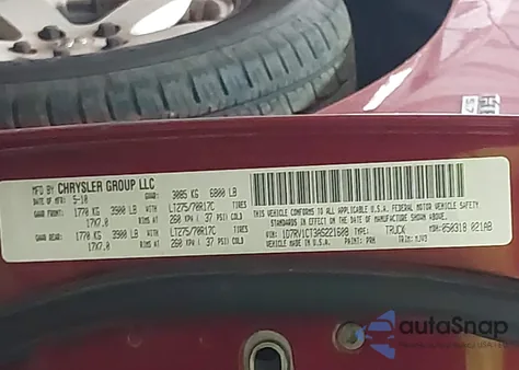 2010 Dodge Ram 1500 Slt/Sport/Trx из США, поврежденный, VIN 1D7RV1CT3AS221608